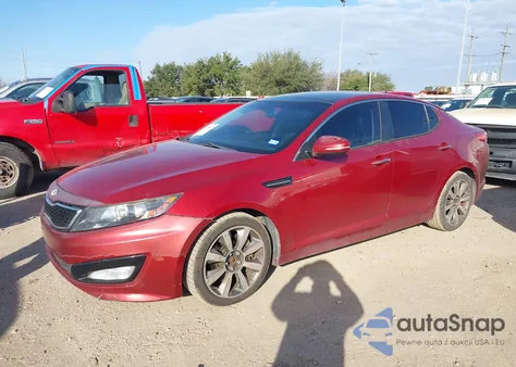 2013 Kia Optima Sx z USA, uszkodzony, nr VIN 5XXGR4A6XDG220801